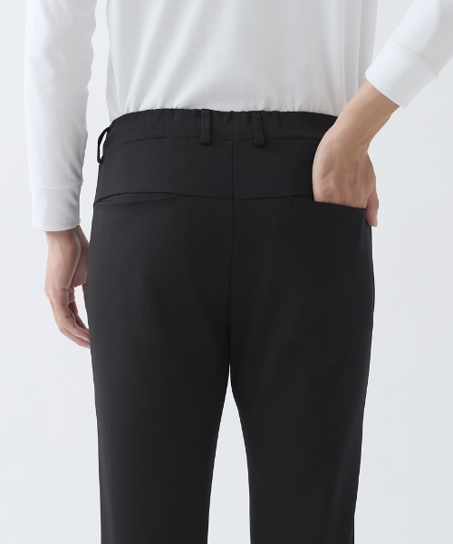 BODY WILD（ボディーワイルド）の「BODY WILD/ボディワイルド スマートダブルニット テーパード ストレッチパンツ（その他パンツ・メンズ・グレー/ネイビー/ブラック/ブラウン・MEDIUM/LARGE/X-LARGE）」の11枚目の写真