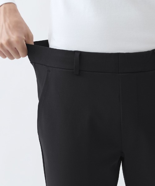 BODY WILD（ボディーワイルド）の「BODY WILD/ボディワイルド スマートダブルニット テーパード ストレッチパンツ（その他パンツ・メンズ・グレー/ネイビー/ブラック/ブラウン・MEDIUM/LARGE/X-LARGE）」の13枚目の写真