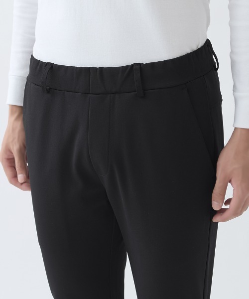 BODY WILD（ボディーワイルド）の「BODY WILD/ボディワイルド スマートダブルニット テーパード ストレッチパンツ（その他パンツ・メンズ・グレー/ネイビー/ブラック/ブラウン・MEDIUM/LARGE/X-LARGE）」の14枚目の写真