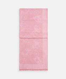 ホース アンド キャリッジ プリント ストール