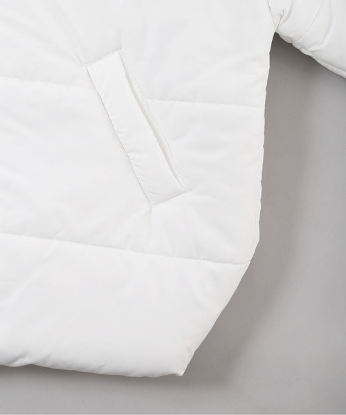 PHILLY（フィリー）の「【PHILLY】フリルフードフェイクダウンジャケット（ブルゾン・レディース・ブラック/ホワイト・FREE）」の22枚目の写真