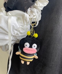 マスコットキーホルダー(BLACK) おぱんちゅうさぎ BLACK