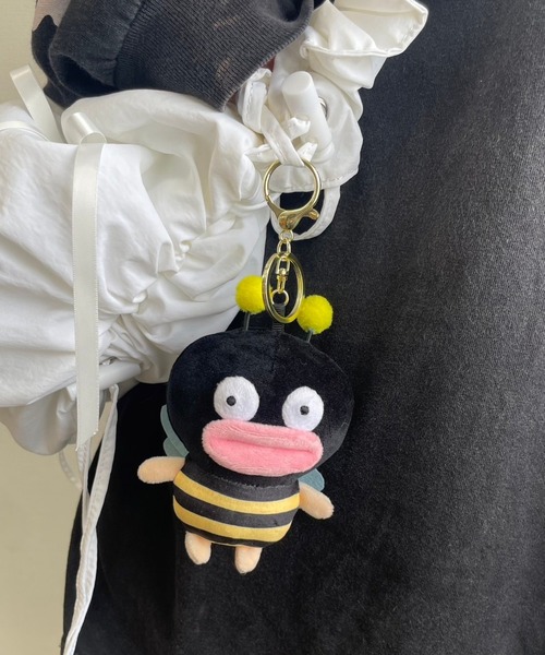 セール】WEGO/たらこみつばちぬいぐるみキーホルダー