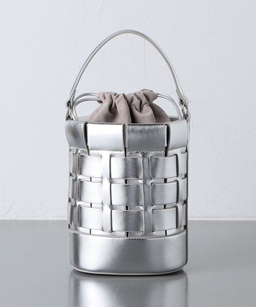 UNITED ARROWS(ユナイテッドアローズ)の「パネル バゲットバッグ(ハンドバッグ・レディース・シルバー/ブラック・FREE)」の21枚目の写真