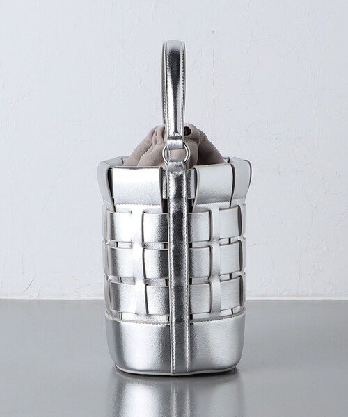 UNITED ARROWS(ユナイテッドアローズ)の「パネル バゲットバッグ(ハンドバッグ・レディース・シルバー/ブラック・FREE)」の19枚目の写真