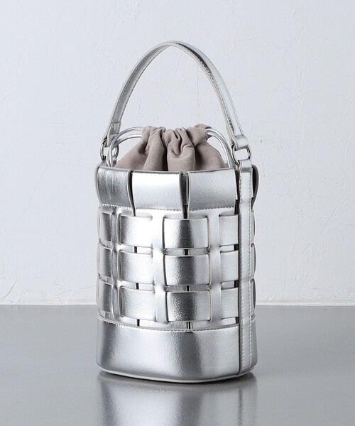 UNITED ARROWS(ユナイテッドアローズ)の「パネル バゲットバッグ(ハンドバッグ・レディース・シルバー/ブラック・FREE)」の17枚目の写真