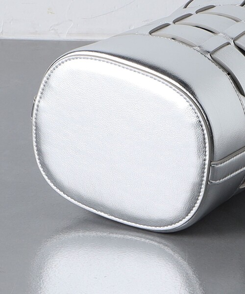 UNITED ARROWS(ユナイテッドアローズ)の「パネル バゲットバッグ(ハンドバッグ・レディース・シルバー/ブラック・FREE)」の14枚目の写真