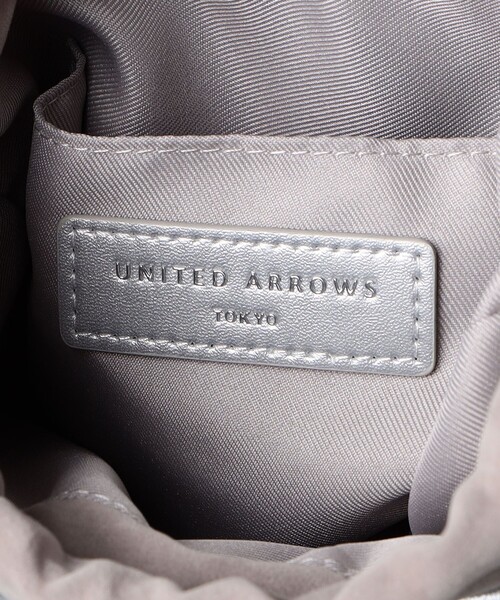 UNITED ARROWS(ユナイテッドアローズ)の「パネル バゲットバッグ(ハンドバッグ・レディース・シルバー/ブラック・FREE)」の12枚目の写真