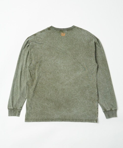 WONDER OF WANDER（ワンダーオブワンダー）の「Graphic L/S TEE B（Tシャツ/カットソー・メンズ・グリーン/ブラック・M/XL/L）」の4枚目の写真