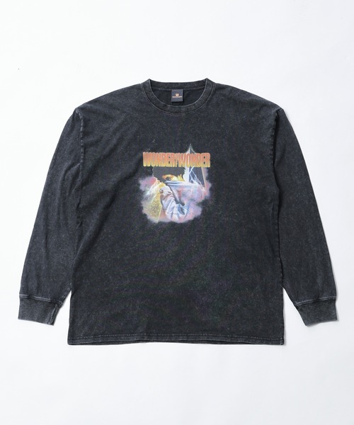 WONDER OF WANDER（ワンダーオブワンダー）の「Graphic L/S TEE B（Tシャツ/カットソー・メンズ・グリーン/ブラック・M/XL/L）」の6枚目の写真