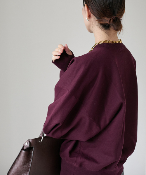 【1度着用のみ美品】 ヴェルメイユパーイエナ シルケットコットンスウェット 1度着用のみ美品】 ヴェルメイユパーイエナ シルケットコットン