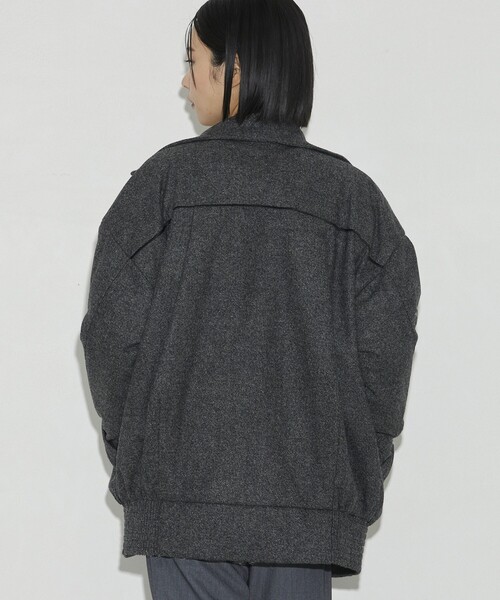 Firsthand(ファーストハンド)の「Firsthand/ファーストハンド ストックファブリック中綿ブルゾン(ブルゾン・レディース・グレー/チャコールグレー・S/M)」の17枚目の写真