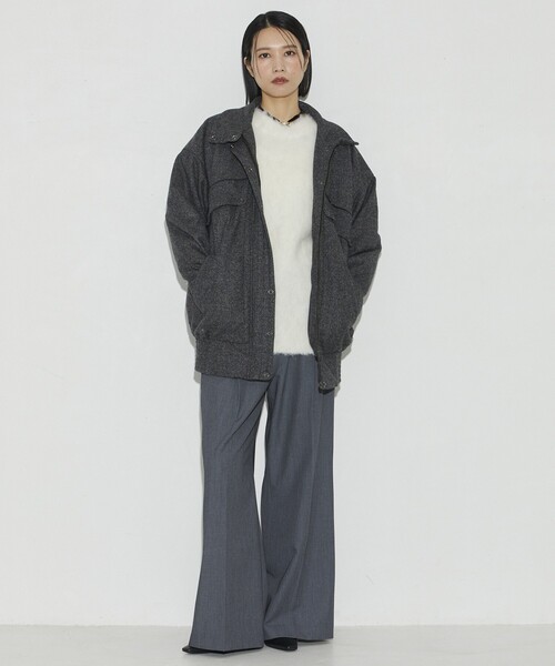 Firsthand(ファーストハンド)の「Firsthand/ファーストハンド ストックファブリック中綿ブルゾン(ブルゾン・レディース・グレー/チャコールグレー・S/M)」の18枚目の写真