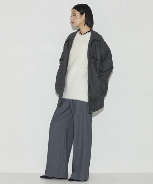 Firsthand(ファーストハンド)の「Firsthand/ファーストハンド ストックファブリック中綿ブルゾン(ブルゾン・レディース・グレー/チャコールグレー・S/M)」の19枚目の写真