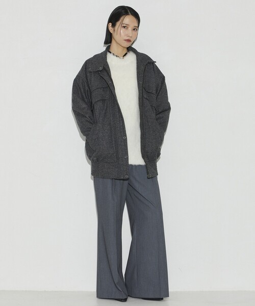 Firsthand(ファーストハンド)の「Firsthand/ファーストハンド ストックファブリック中綿ブルゾン(ブルゾン・レディース・グレー/チャコールグレー・S/M)」の20枚目の写真