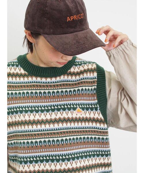 KELTY（ケルティ）の「【KELTY×Samansa Mos2】ジャカードニットベスト（ベスト・レディース・グリーン/ベージュ/ブラック・F）」の3枚目の写真