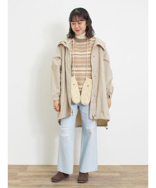 KELTY（ケルティ）の「【KELTY×Samansa Mos2】ジャカードニットベスト（ベスト・レディース・グリーン/ベージュ/ブラック・F）」の7枚目の写真