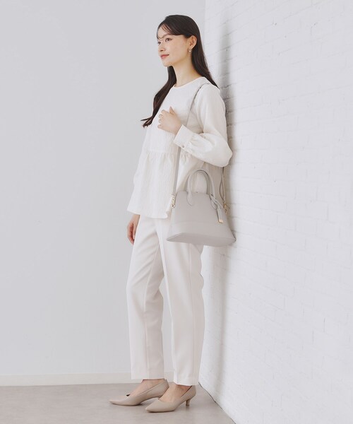 OPAQUE.CLIP（オペークドットクリップ）の「【2WAY/通勤・セレモニー対応】ブガッティバッグ（ハンドバッグ・レディース・ブラック/グレー/ベージュ・00）」の21枚目の写真