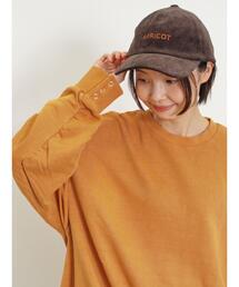 Samansa Mos2 | ピグメント加工ギャザースリーブスウェット(Tシャツ/カットソー)