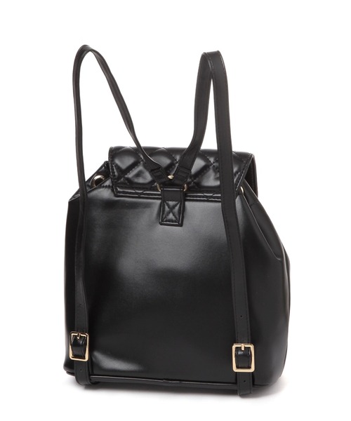 希少✨極美品【コーチ】デニムマルチパッチワークミニリュック ブラック チャーリー 希少✨極美品デニムマルチパッチワークミニリュック ブラック チャーリー