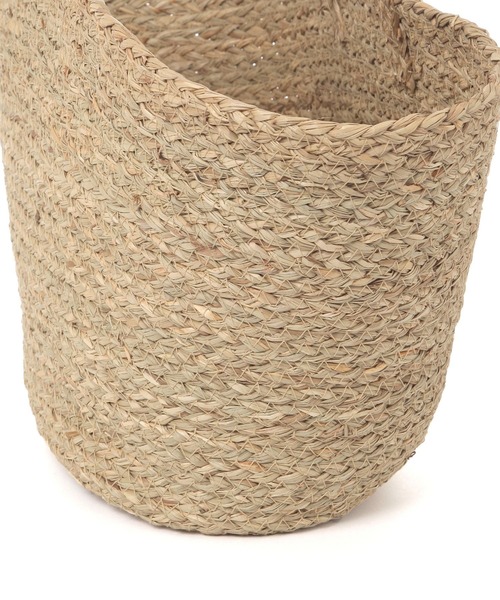 studio CLIP（スタディオクリップ）の「シーグラスラウンド持ち手付きバスケットM（収納グッズ・レディース・その他1・FREE）」の8枚目の写真