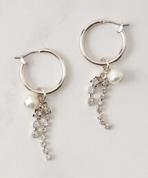 SHOO・LA・RUE | ダブルビジューフープピアス(ピアス(両耳用))