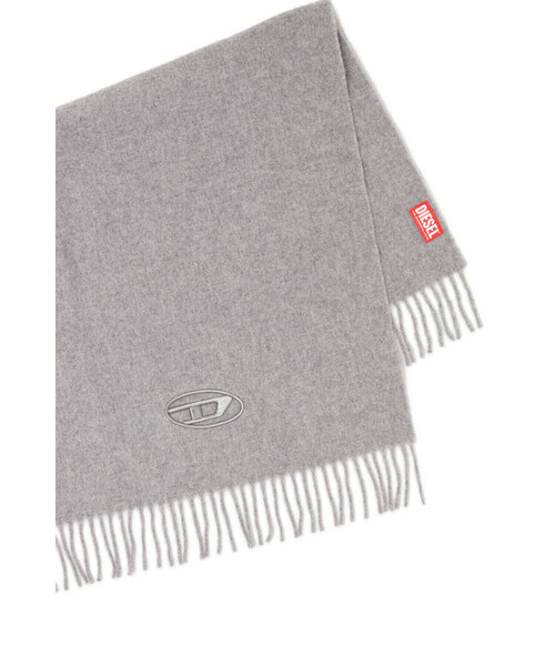 DIESEL(ディーゼル)の「メンズ ストール S-IMON-D(ストール/ショール・メンズ・グレー/ピンク/ブラック・UNI)」の7枚目の写真