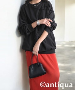 ◇ハイストレッチポンチカットソー（Tシャツ/カットソー）｜LE