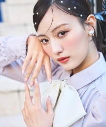 【鶴嶋乃愛コラボ】タックフリルエレガンスワンピ―ス