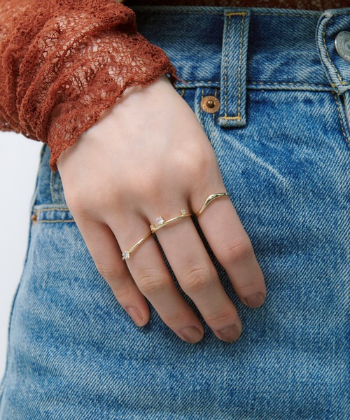 GOLDY（ゴールディ）の「3PCS キュービックジルコニア セット