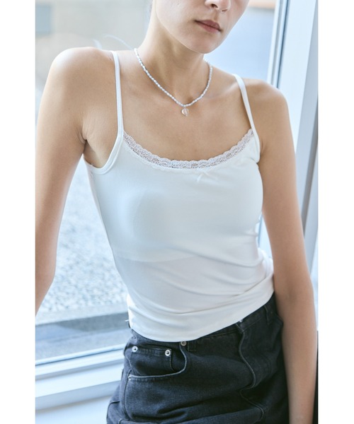 新品タグ付き あさぎーにょ コットンレースボリュームキャミ poppy あさぎーにょ コットンレースボリュームキャミ - メルカリ