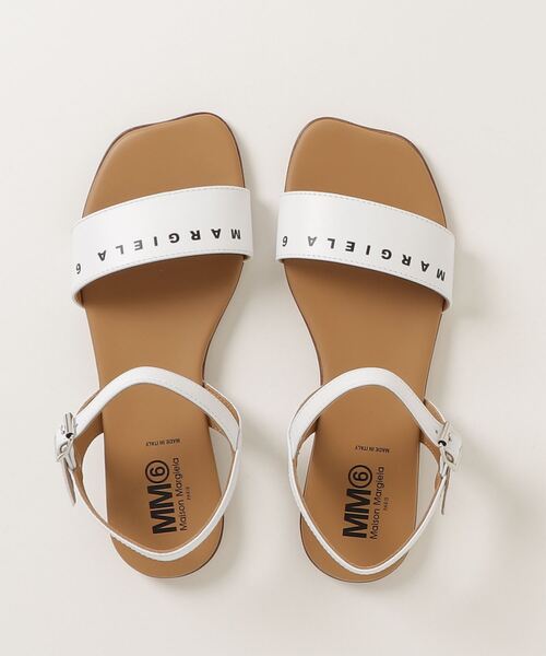 MM6 Maison Margiela(エムエムシックス メゾン マルジェラ)の「MM6 Maison Margiela(エムエムシックス メゾン マルジェラ)Kids & Junior サンダル(サンダル・キッズ・ホワイト・37/39/40)」の7枚目の写真