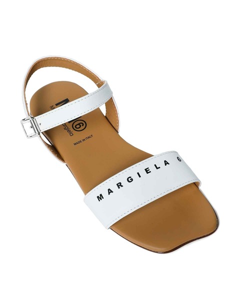 MM6 Maison Margiela(エムエムシックス メゾン マルジェラ)の「MM6 Maison Margiela(エムエムシックス メゾン マルジェラ)Kids & Junior サンダル(サンダル・キッズ・ホワイト・37/39/40)」の4枚目の写真