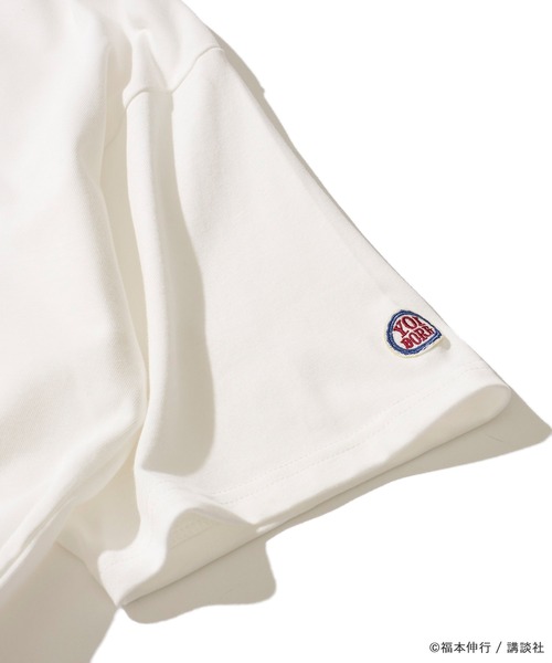 ADPOSION（アドポーション）の「【YOIDORE × カイジ】刺繍MIX バックプリントTシャツ / グラフィックTシャツ（Tシャツ/カットソー・メンズ・ブラック/ホワイト・MEDIUM/LARGE/X-LARGE）」の8枚目の写真