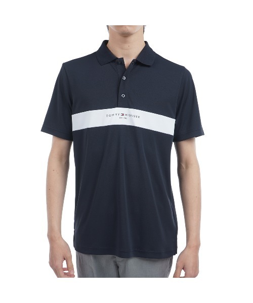 TOMMY HILFIGER GOLF（トミー ヒルフィガー ゴルフ）の「ｴｯｾﾝｼｬﾙ 半袖ﾎﾟﾛｼｬﾂ（ポロシャツ・メンズ・ホワイト/レッド/ネイビー/イエロー/ブラック/マルチ/グリーン・LL/M/L/3L）」の4枚目の写真
