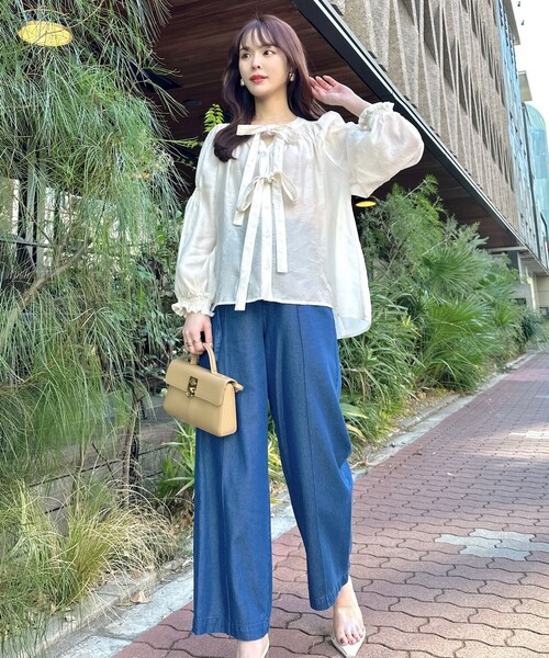 BLUE FRONCE デニム ワイドパンツ サイズ42 セレクトショップネオ / BLUE FRONCE セルロースデニムのワイド