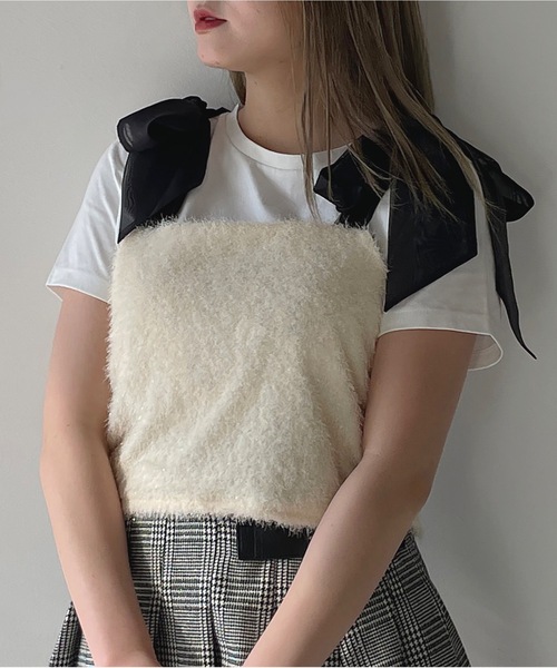 one way（ワンウェイ）の「フェザービスチェ（その他トップス・レディース・ブラック/グレー/ホワイト・FREE）」の19枚目の写真