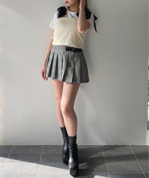 one way（ワンウェイ）の「フェザービスチェ（その他トップス・レディース・ブラック/グレー/ホワイト・FREE）」の12枚目の写真