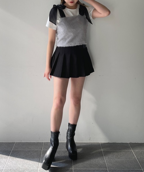 one way（ワンウェイ）の「フェザービスチェ（その他トップス・レディース・ブラック/グレー/ホワイト・FREE）」の21枚目の写真