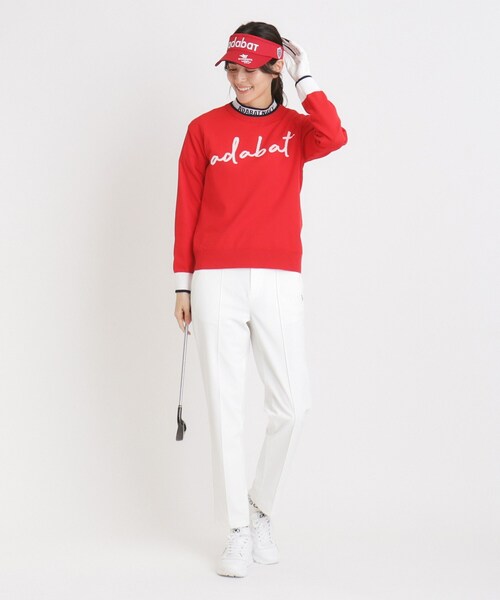 adabat(アダバット)の「◆【新レーベル ADABAT NAVY】ストレッチホワイトパンツ(その他パンツ・レディース・ホワイト系・42/40/38/36)」の9枚目の写真