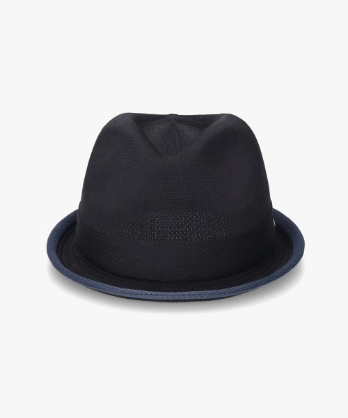 OVERRIDE(オーバーライド)の「OVERRIDE REP KNIT FEDORA / オーバーライド(ハット・メンズ・ブラック/グレー/ネイビー・58cm/61cm)」の5枚目の写真