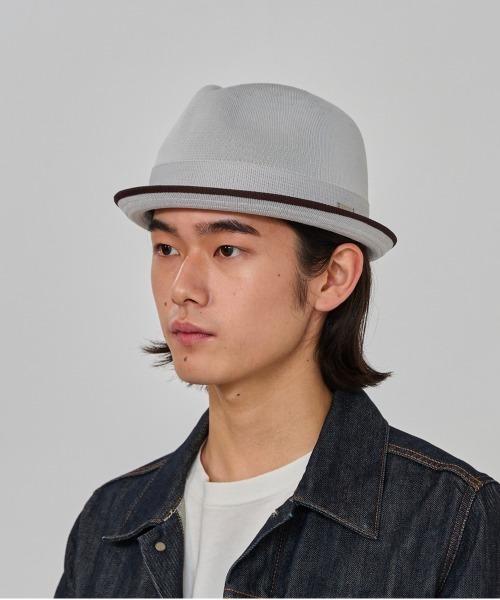 OVERRIDE(オーバーライド)の「OVERRIDE REP KNIT FEDORA / オーバーライド(ハット・メンズ・ブラック/グレー/ネイビー・58cm/61cm)」の16枚目の写真