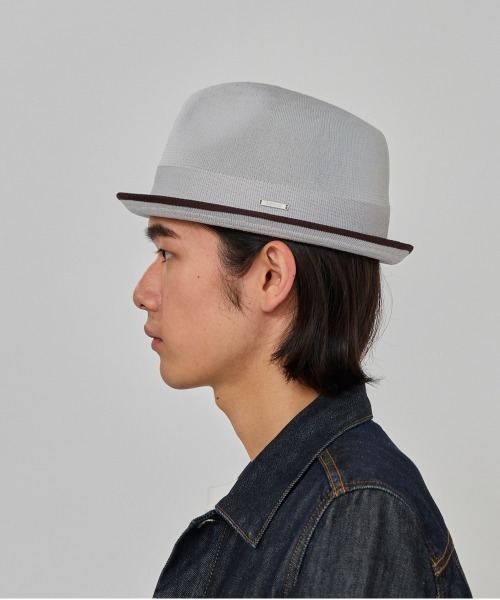 OVERRIDE(オーバーライド)の「OVERRIDE REP KNIT FEDORA / オーバーライド(ハット・メンズ・ブラック/グレー/ネイビー・58cm/61cm)」の18枚目の写真