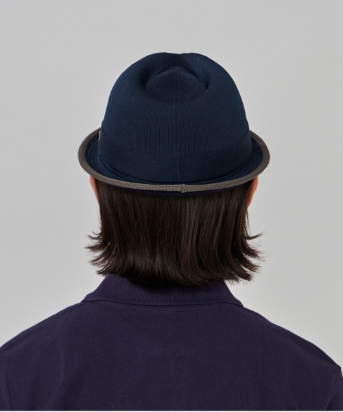 OVERRIDE(オーバーライド)の「OVERRIDE REP KNIT FEDORA / オーバーライド(ハット・メンズ・ブラック/グレー/ネイビー・58cm/61cm)」の13枚目の写真