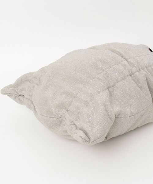 CONVERSE（コンバース）の「【CONVERSE/コンバース】ARCH LOGO GATHER TOTE BAG ギャザーバッグ（トートバッグ・レディース・ブラウン/ピンク/ホワイト・FREE）」の7枚目の写真