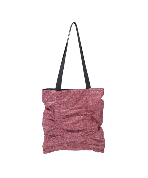 CONVERSE（コンバース）の「【CONVERSE/コンバース】ARCH LOGO GATHER TOTE BAG ギャザーバッグ（トートバッグ・レディース・ブラウン/ピンク/ホワイト・FREE）」の20枚目の写真