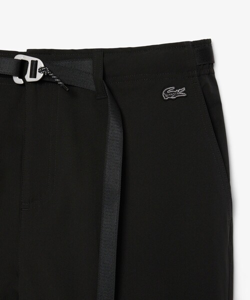 LACOSTE（ラコステ）の「撥水 テクニカルストレッチ ルーズフィットストレートスラックスパンツ（スラックス・メンズ・ブラック・38/42/40/44）」の6枚目の写真