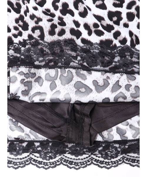 EVRIS（エヴリス）の「レオパードスリットミニスカート（スカート・レディース・ベージュ/グレー・MEDIUM/SMALL）」の22枚目の写真