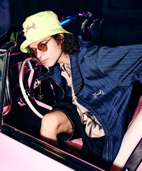 glamb（グラム）の「Neon Bucket Hat / ネオンバケットハット（ハット・メンズ・イエロー/ブルー/オレンジ/ブラック・FREE）」の12枚目の写真