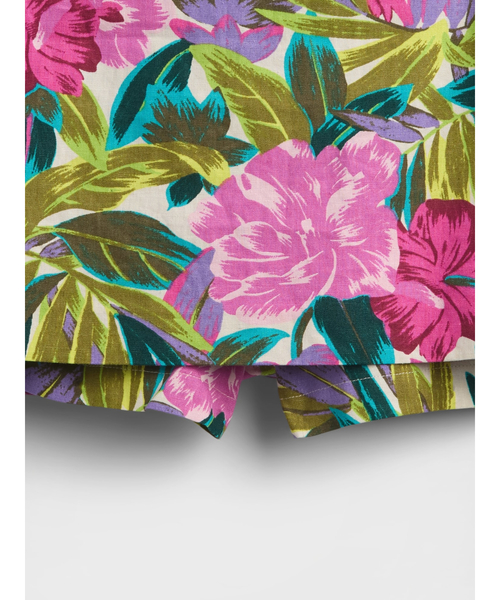 セール】リネンブレンド ミニスコート（スカート）｜GAP